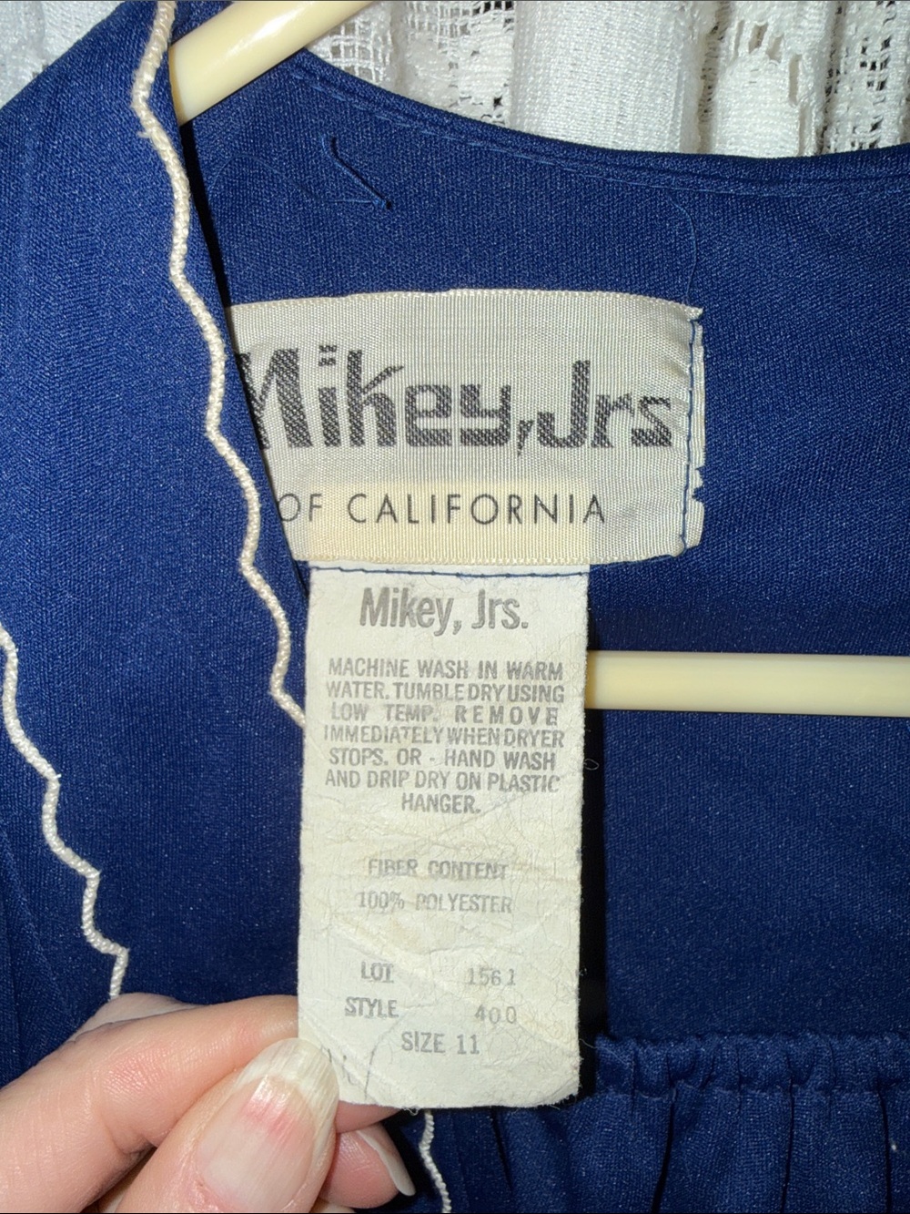 Vintage Mickey Jr of Calif. maxi dress 70’s - Picture 6 of 9